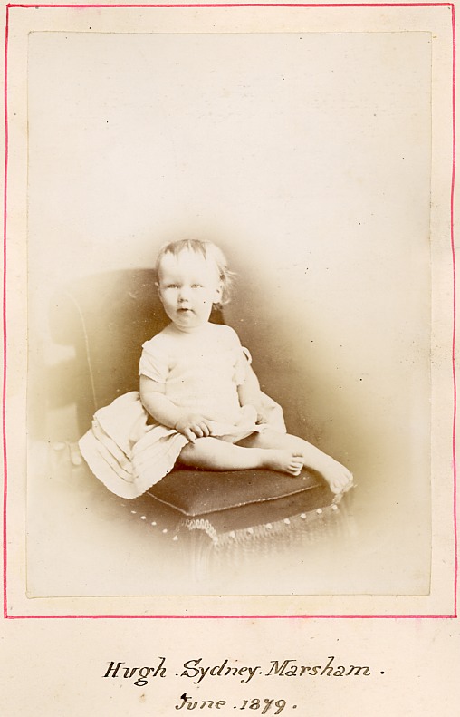 Hugh Sydney Marsham-Townshend (1878-1967). Photograph taken in June 1879