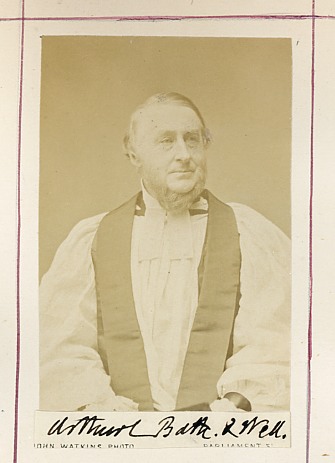 Lord Arthur Charles Hervey (1808-1894). Bishop of Bath & Wells