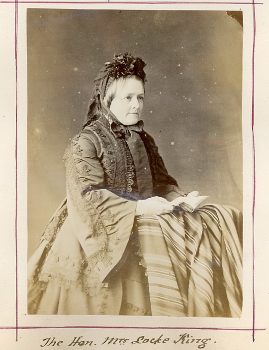 Louisa Elizabeth Locke King née Hoare (1812-1884)