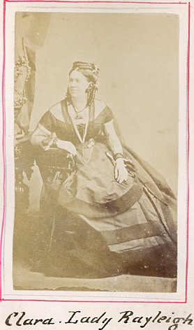 Clara Emily Charlotte Rayleigh née Strutt (1845-1912)