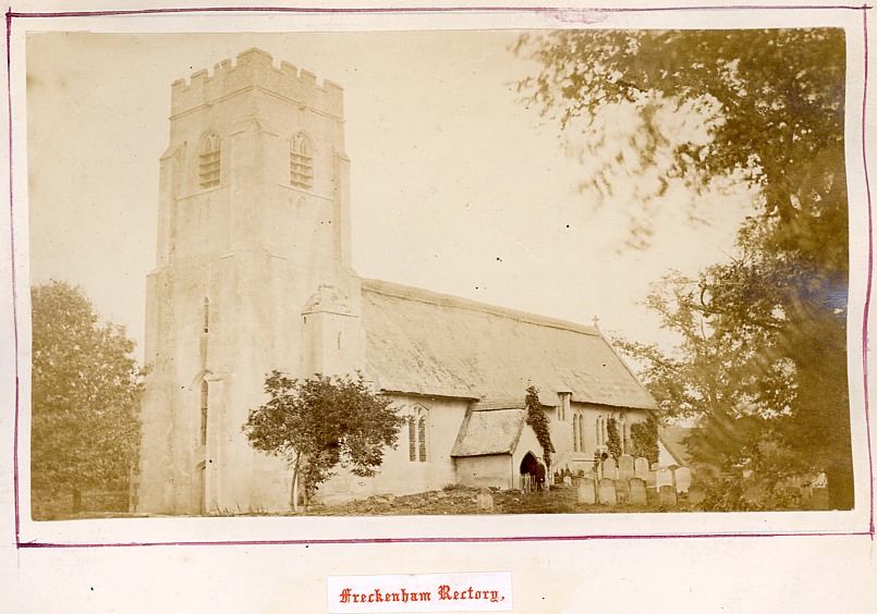 Freckenham Rectory. Suffolk. Ca. 1875