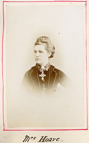 Most probably Beatrice Ann Hoare née Paley (1843-1945)