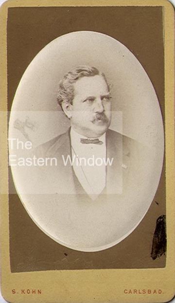 Ludwig von Mieg (1884-1916), porcelain or china manufacturer, Pirkenhammer, portrait, photograph, photo