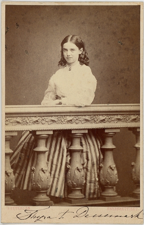 Princess Thyra of Denmark (1853-1933) signed carte de visite